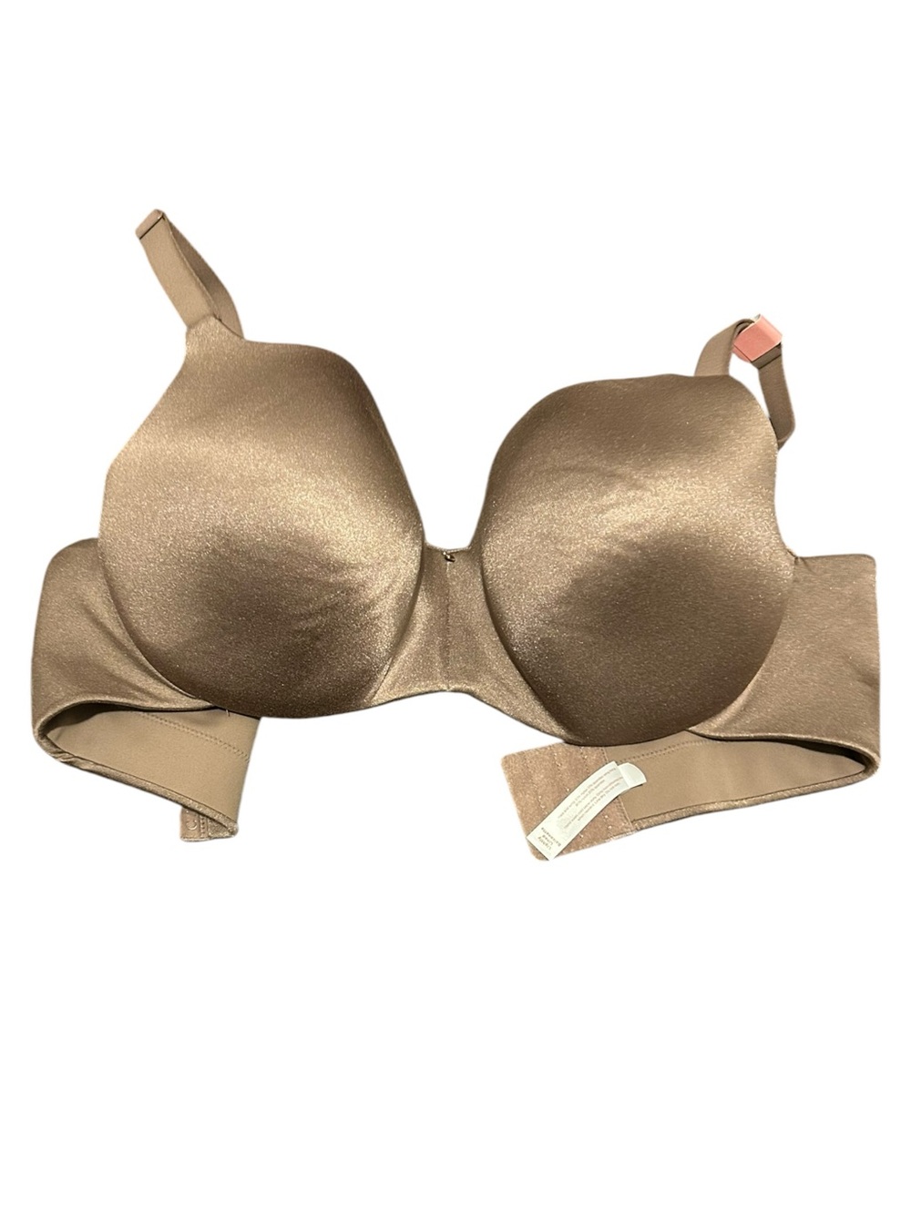 NWT Cacique Invisible Back Smoothing Balconette Bra 38DDD Nude Taupe